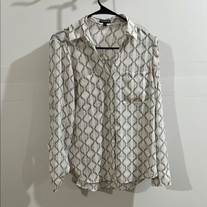 Express Button Down Portofino Blouse